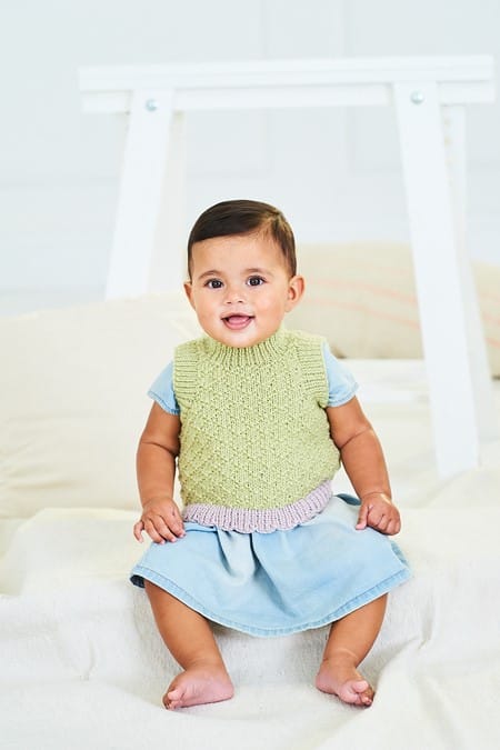 Baby Tank Tops knitting pattern in DK - Stylecraft 10239
