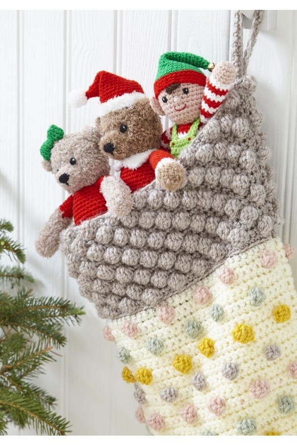 Christmas Crochet patterns - King Cole book 8