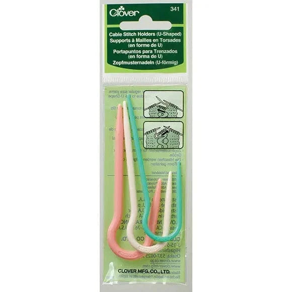 Clover Cable Stitch Holders (U-Shaped)