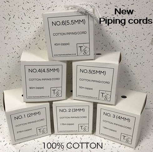 piping Cotton piping cord no. 6 (5.5mm)