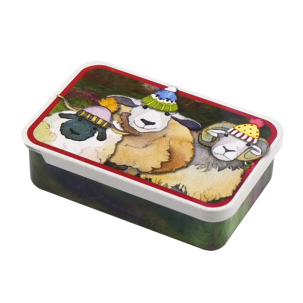 Emma Ball "Happy Sheep II" pocket tin