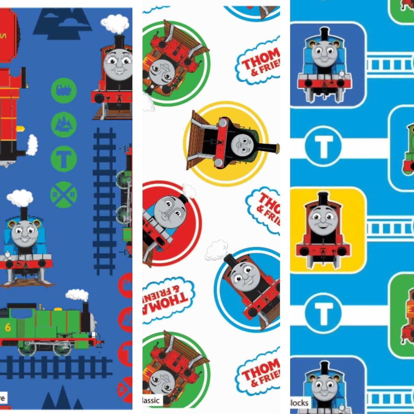 Fabric Fat Quarter Bundle - Thomas the Tank Engine - CraftCottonCo
