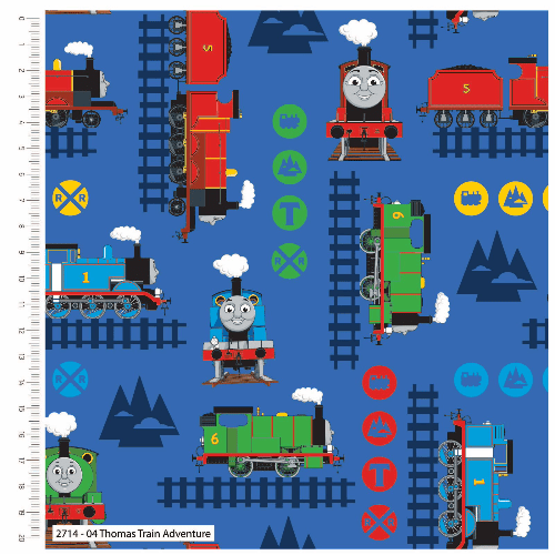 Fabric Fat Quarter Bundle - Thomas the Tank Engine - CraftCottonCo