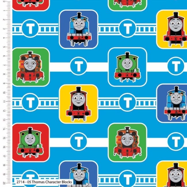 Fabric Fat Quarter Bundle - Thomas the Tank Engine - CraftCottonCo
