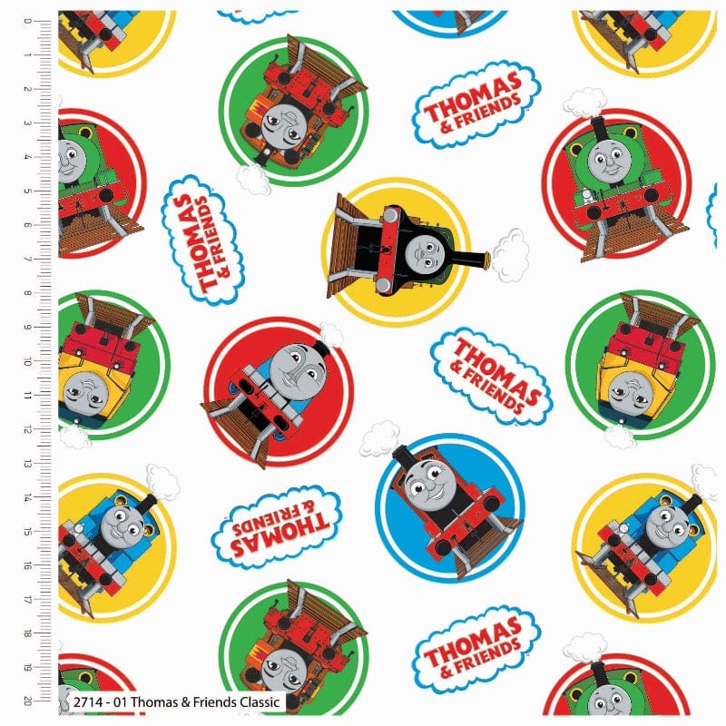 Fabric Fat Quarter Bundle - Thomas the Tank Engine - CraftCottonCo