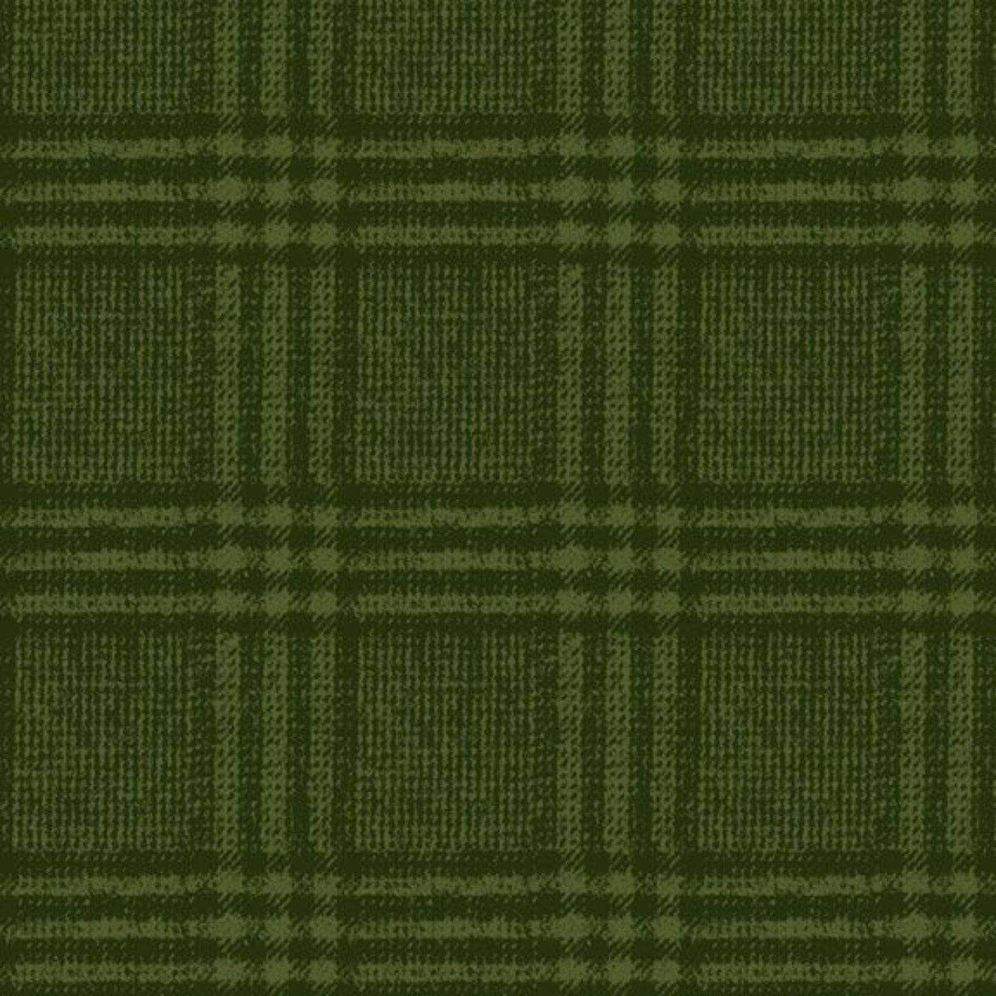cotton fabric Forest green tartan flannel - Primo Plaid - Marcus Fabrics - R09J306