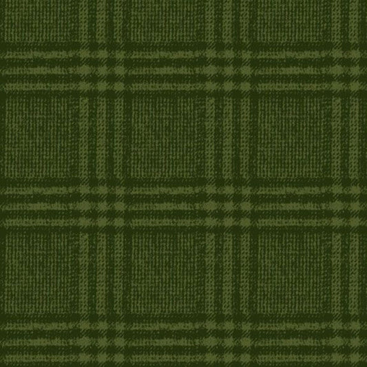 cotton fabric Forest green tartan flannel - Primo Plaid - Marcus Fabrics - R09J306