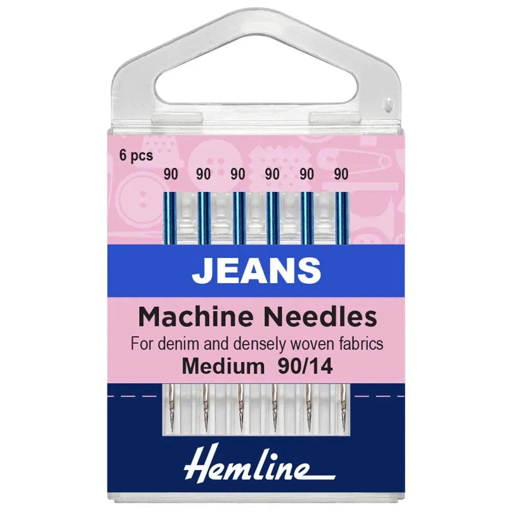 Needles Hemline jeans machine needles - 90/14