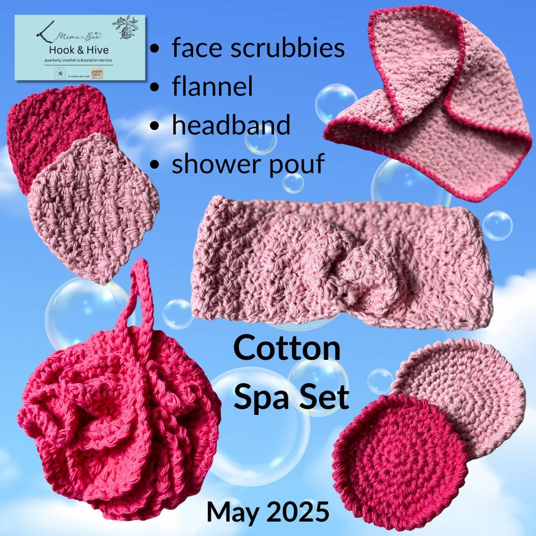crochet pattern Hook & Hive - Quarterly Crochet Subscription
