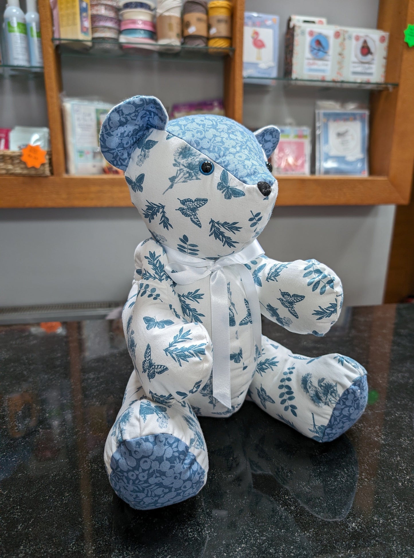 memory bear Jointed memory bear - made to order