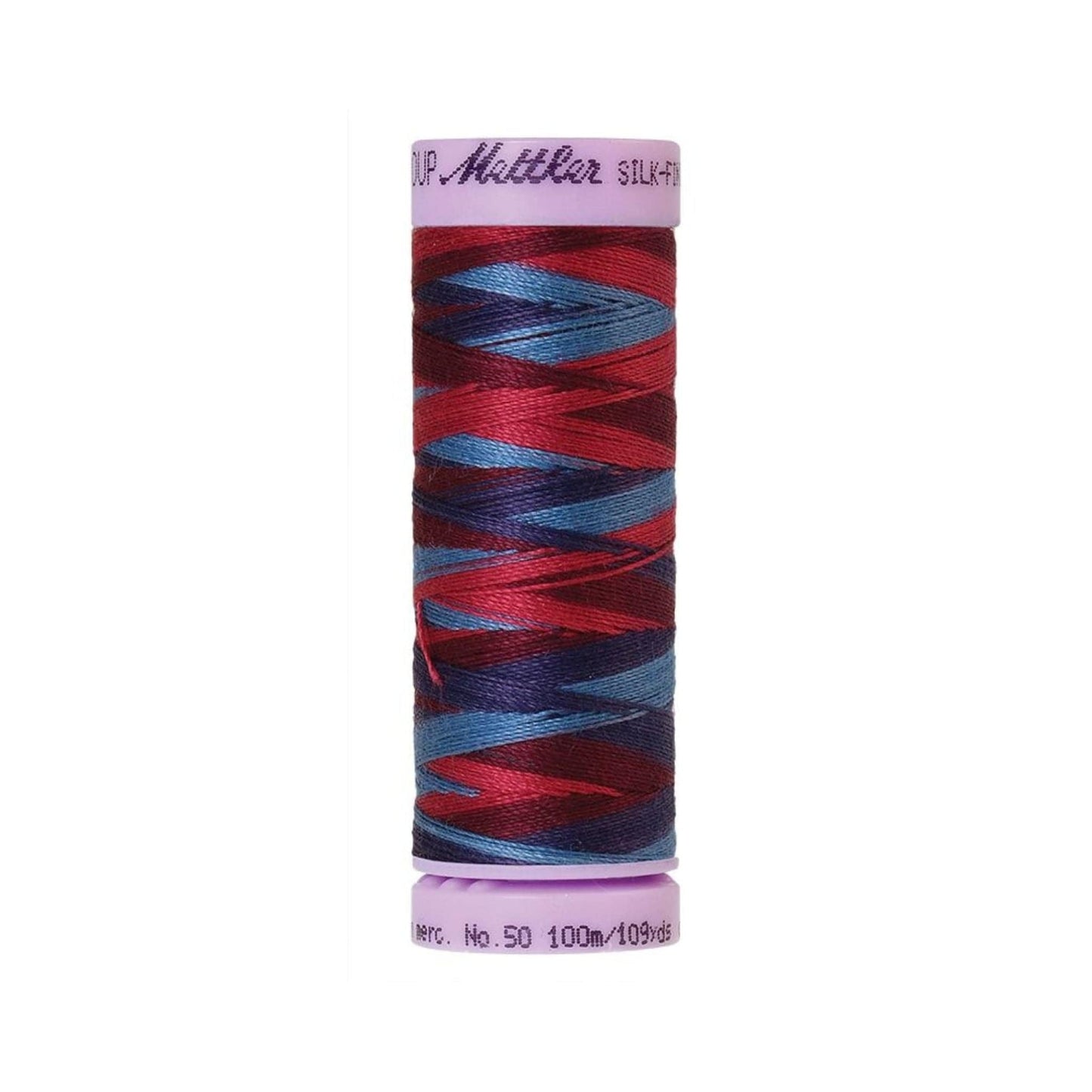 Thread Berry Rich Silk Thread Finish Multi Colour Cot 50 100m - 9816 Mettler