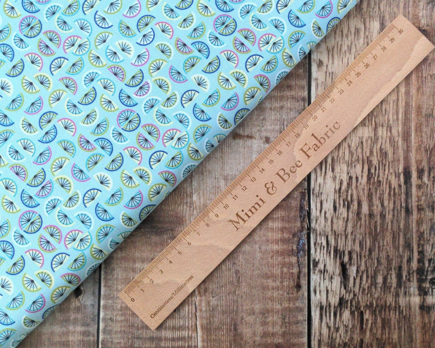 Fabric Cocktails and glasses cotton patchwork fabric Lewis & Irene