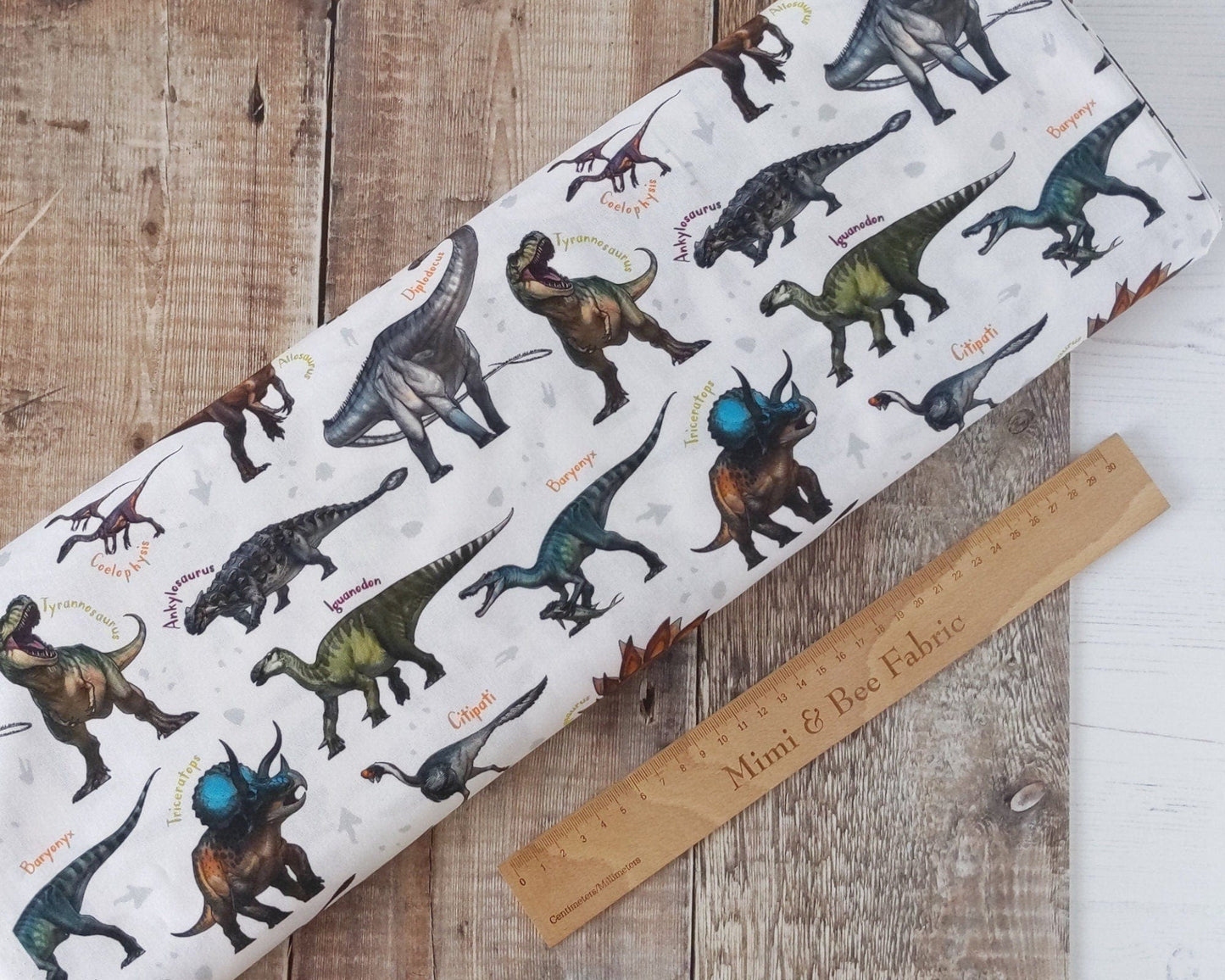 Fabric Dinosaur cotton fabric