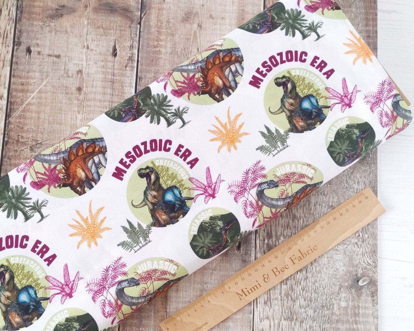 Fabric Dinosaur cotton fabric