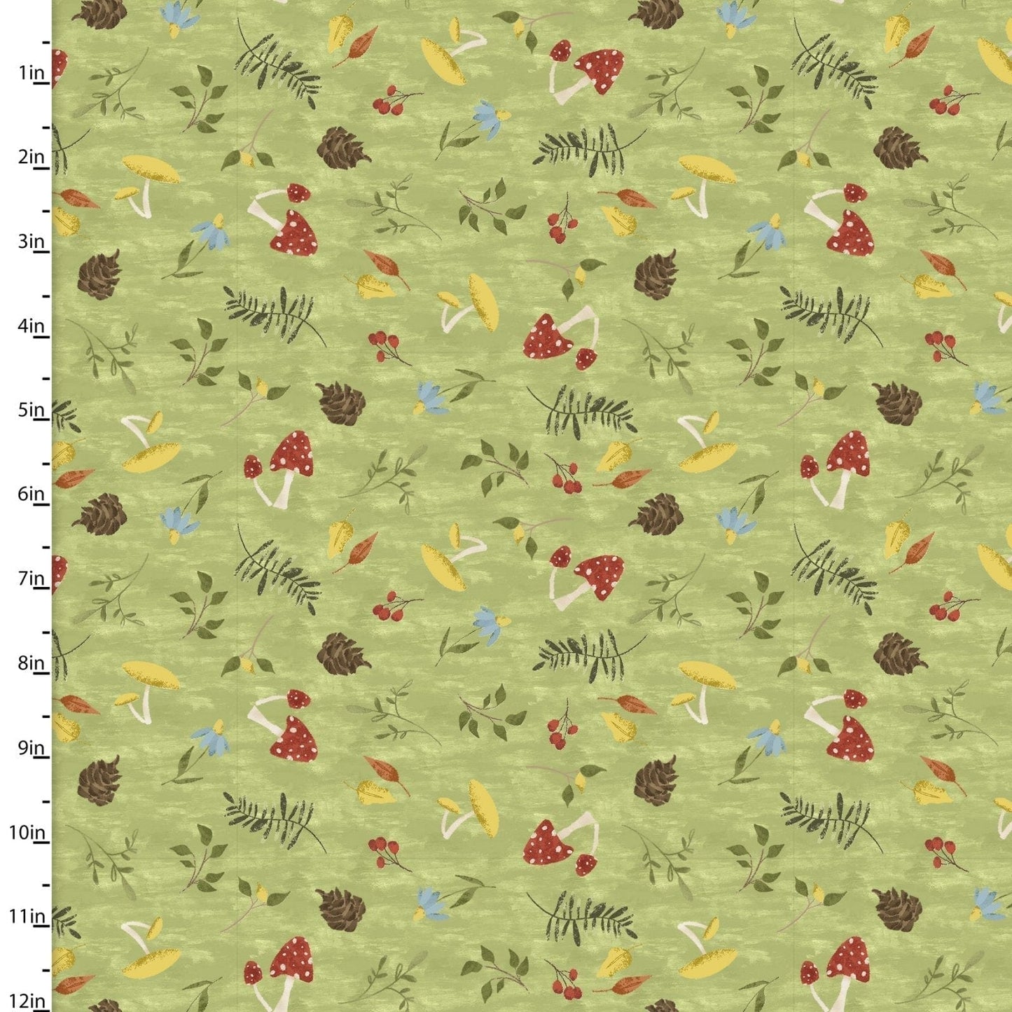 Fabric Gnome signposts on blue cotton - You light my way gnome - 3 Wishes