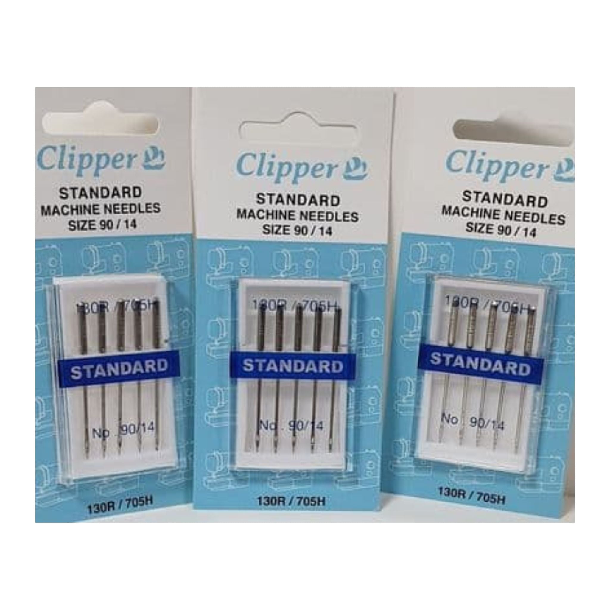 Standard size 90/14 machine needles - Clipper