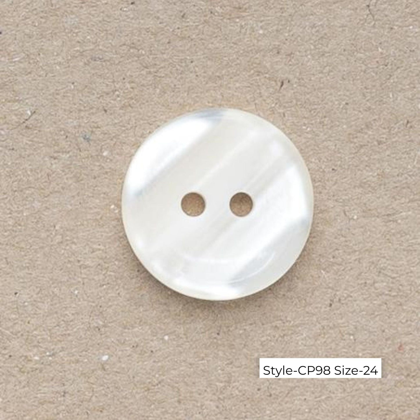 2 hole buttons - CP98 - Size 24L