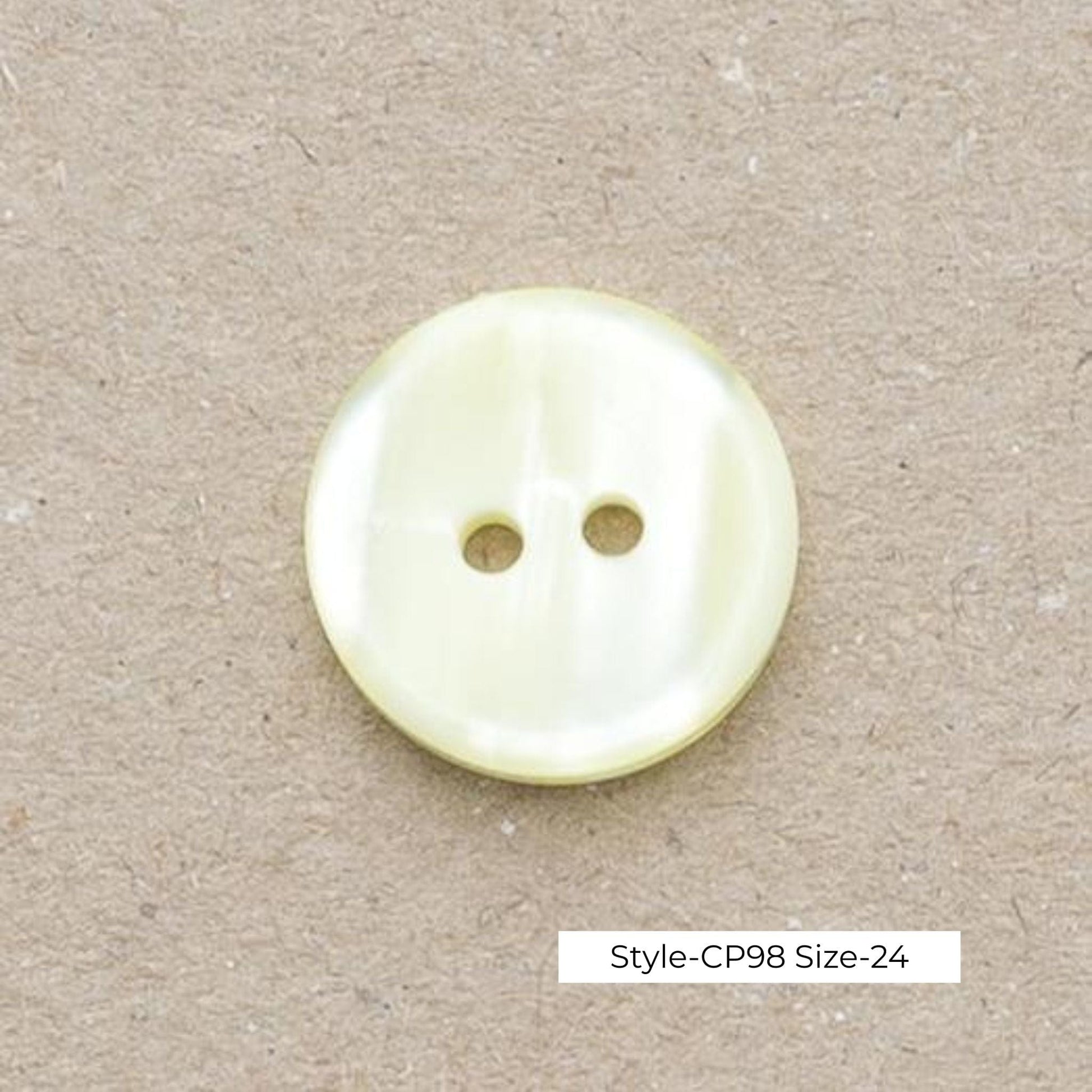 2 hole buttons - CP98 - Size 24L