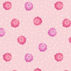 Load image into Gallery viewer, Pink Dahlia head on a pale pink 100% cotton fabric - Love Blooms by Lewis and Irene
