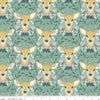 Deers on Blush Pink fabric cotton fabric - Harmony by Riley Blake