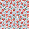 Apple picking in the orchard cotton fabric - Storybook Farm - Dear Stella - DCJ2392