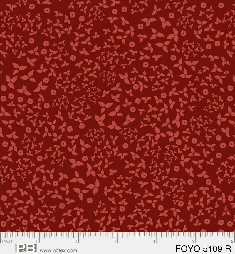 Robins on dark blue cotton fabric - Fawn'd of You - P & B Textiles