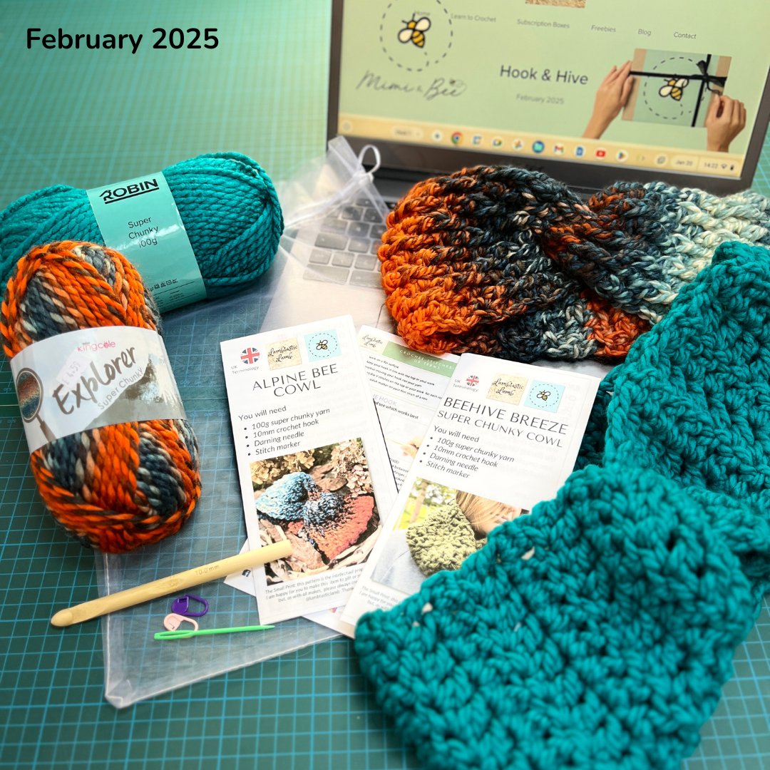 Hook & Hive - Quarterly Crochet Subscription