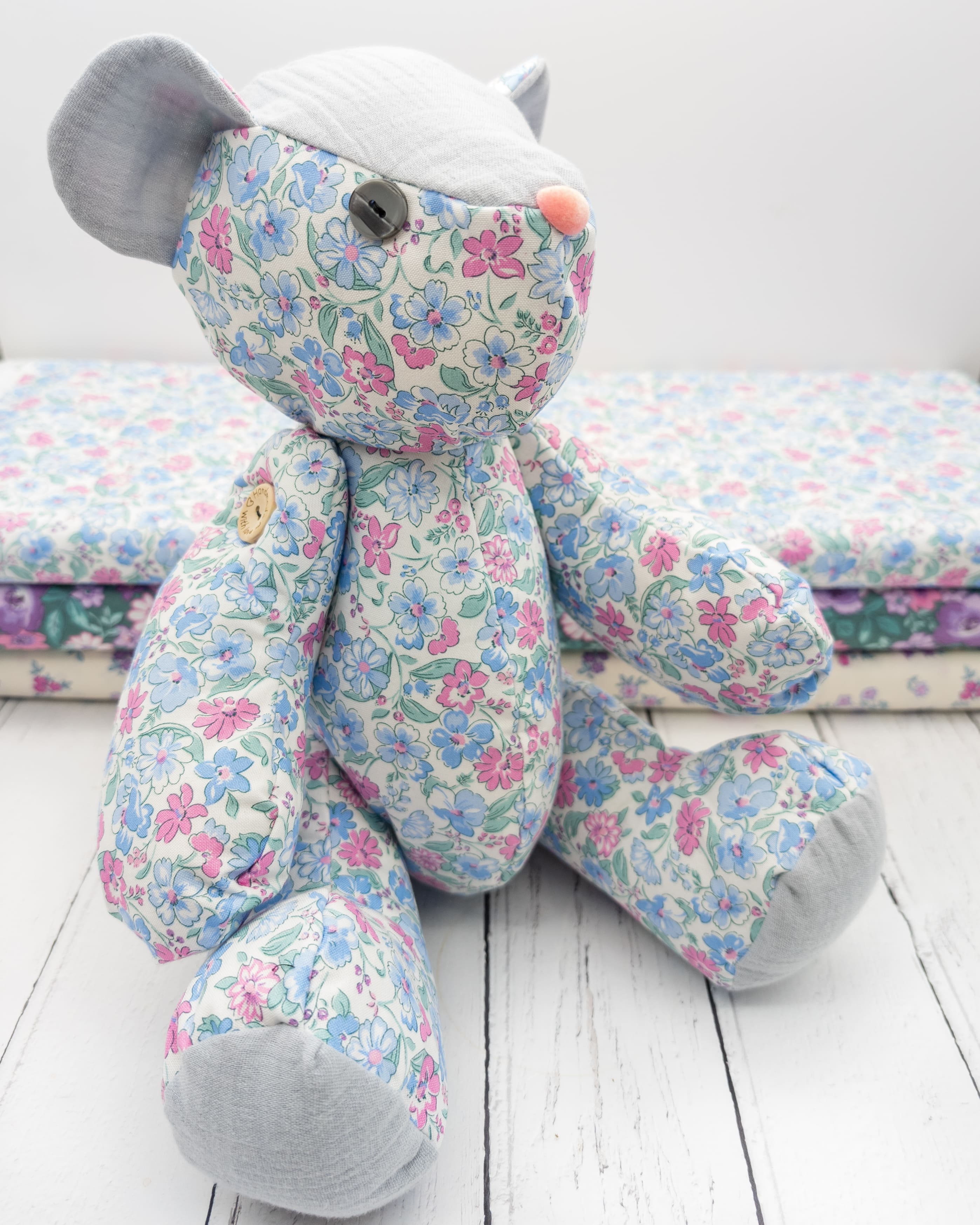 Jointed memory bear - made to order