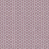 Lilac honeycomb cotton fabric - Queen Bee by Lewis and Irene