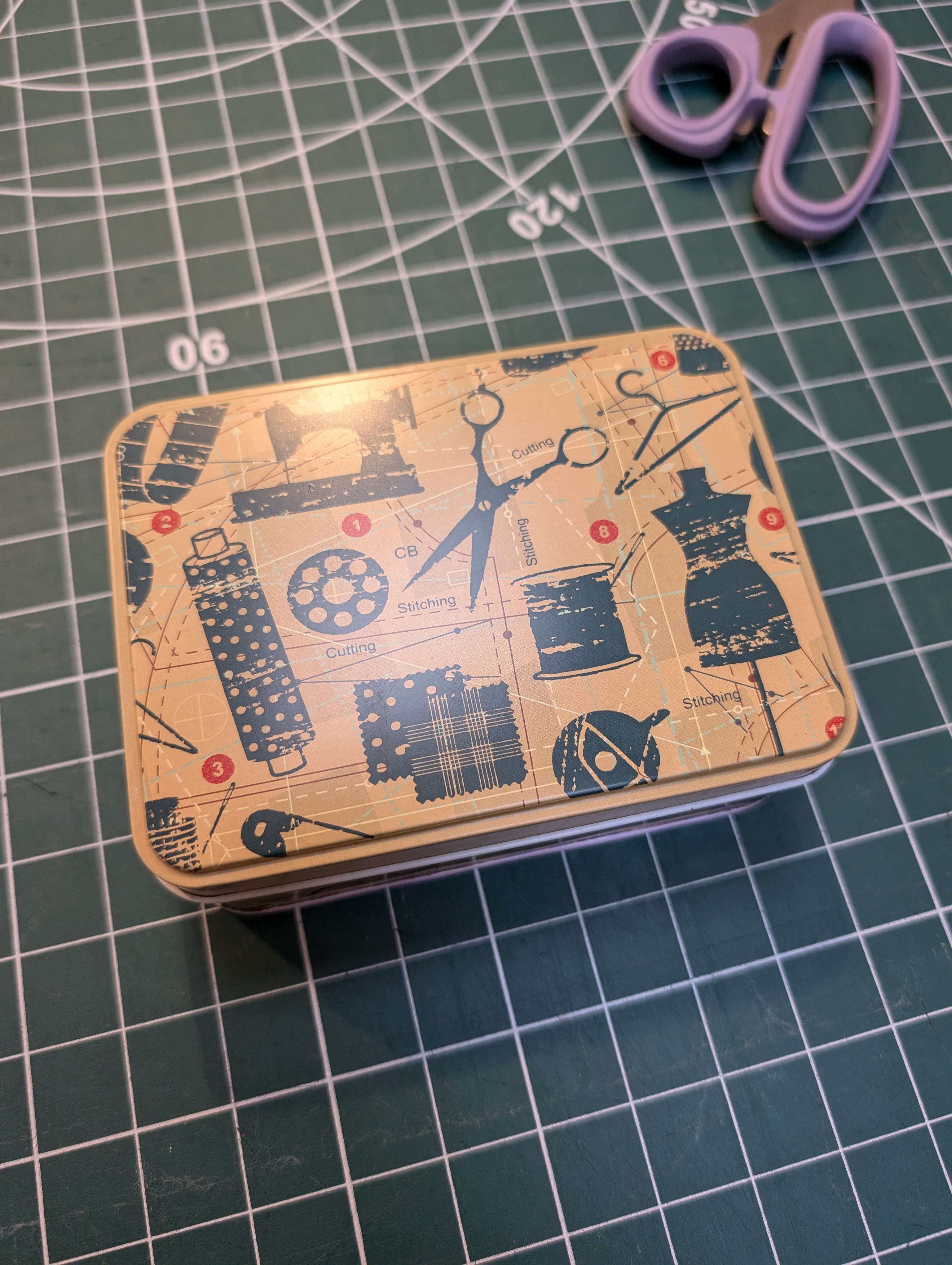 Sewing tin kit