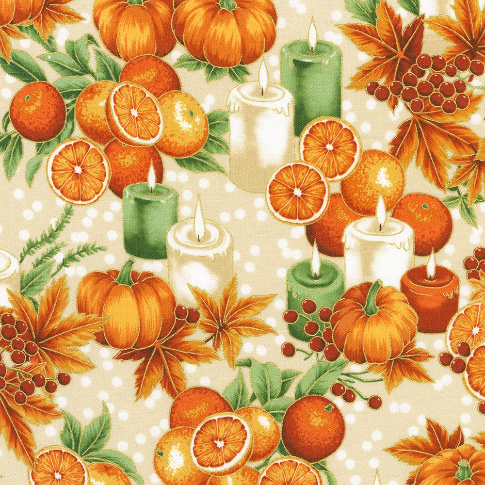 Sweet Pumpkin Spice Collection -Willow- Robert Kaufman