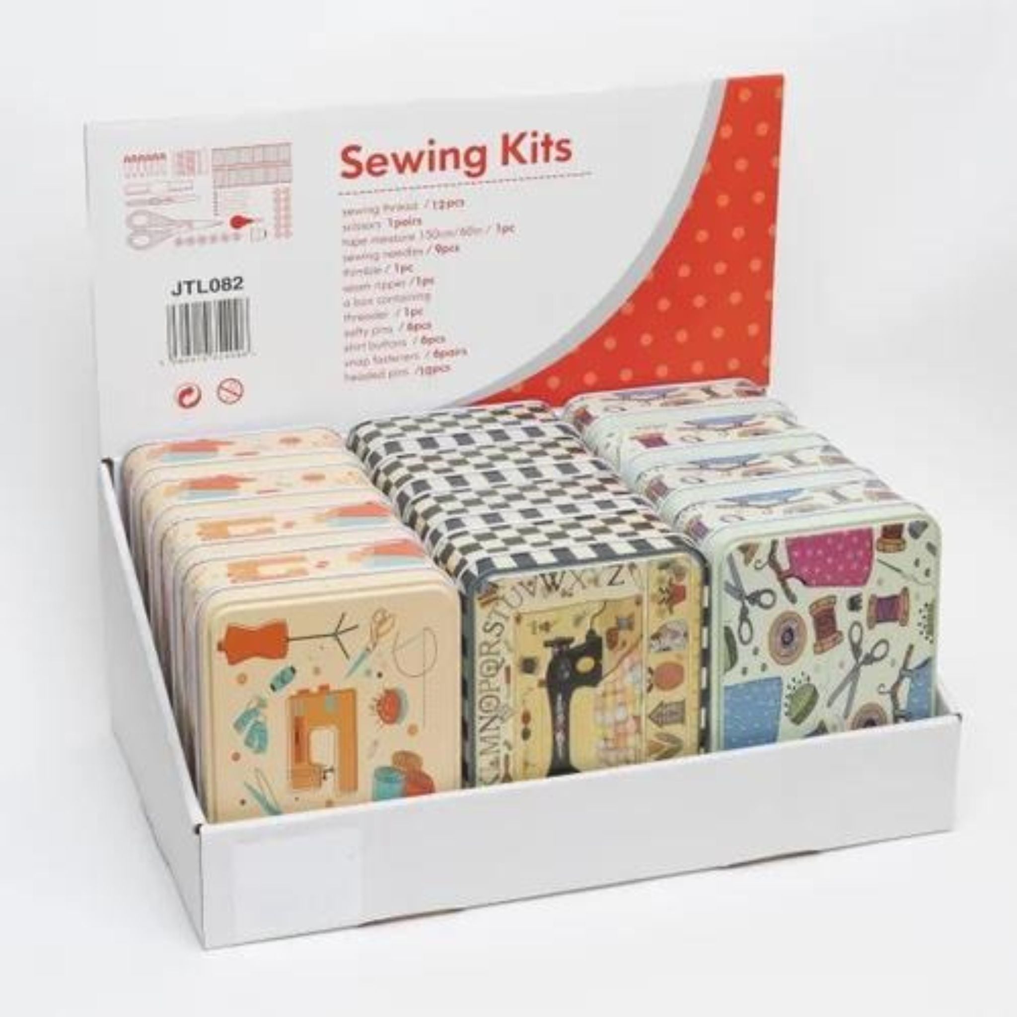 Sewing tin kit