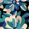 iindigo floral rayon fabric - tapestry by Dashwood Studio