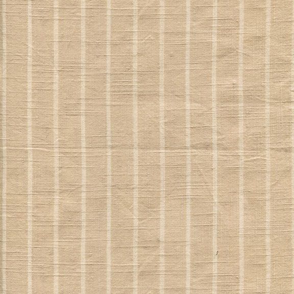 Rustic cream striped ticking fabric - Florist Weaves by Marcus Fabrics