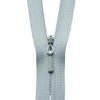 YKK Concealed/Invisible Zip - 20cm / 8'' - Pale Grey 574