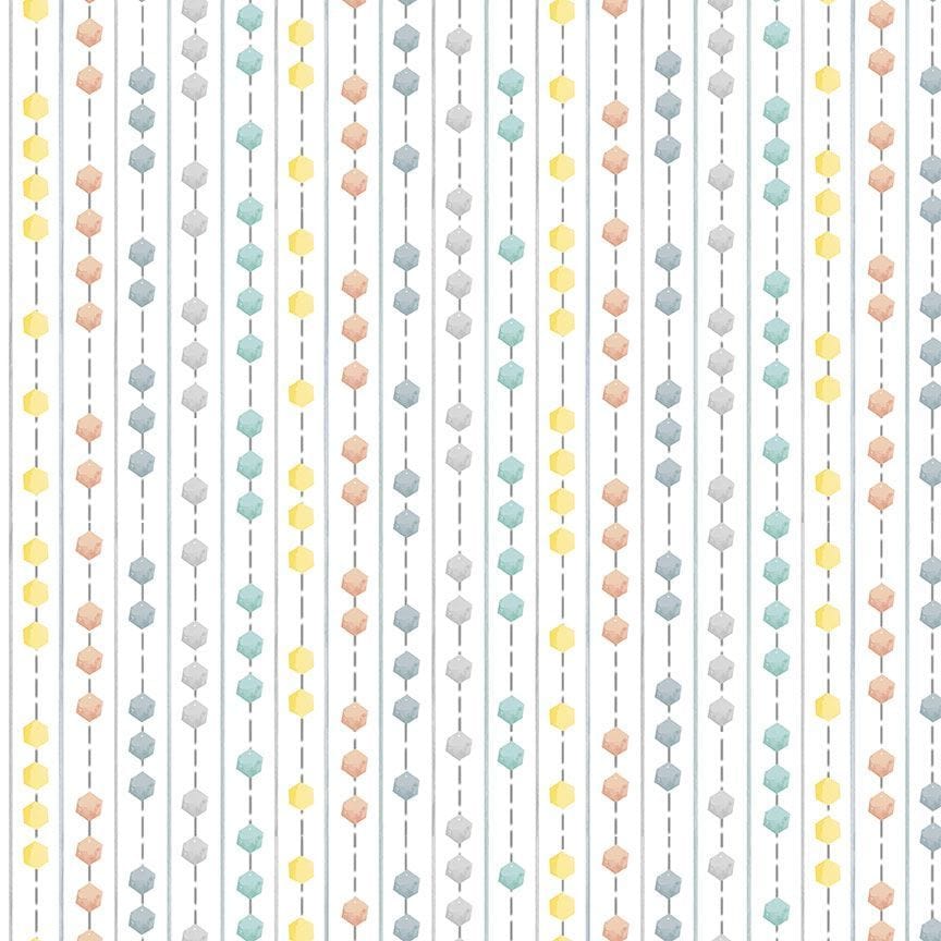 cotton fabric Abacus nursery fabric - Wish and Wonder - Timeless Treasures