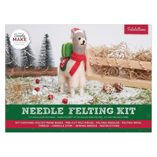 Alpaca Needle Felting Kit - Simply Make