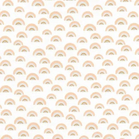 cotton fabric Alphabet Noah's Ark on white - Dear Stella