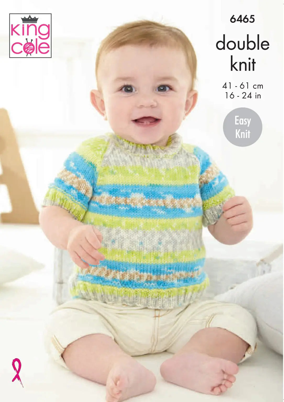 Baby Cardigan and Sweater knitting pattern - King Cole 6465