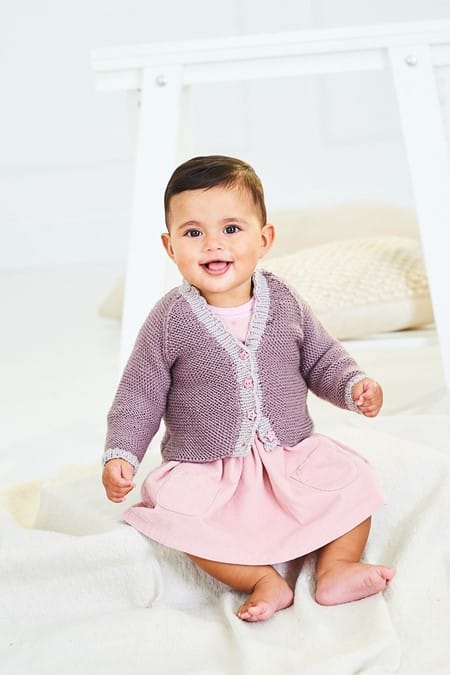 Baby's Cardigans knitting pattern in DK - Stylecraft 10240