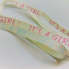 Ribbon Baby shower arrival grossgrain ribbon - 10mm