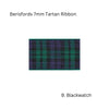 Berisfords tartan ribbon 7622