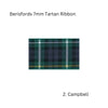 Berisfords tartan ribbon 7622