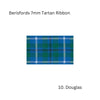 Berisfords tartan ribbon 7622