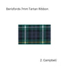 Ribbon Berisfords tartan ribbon 7622