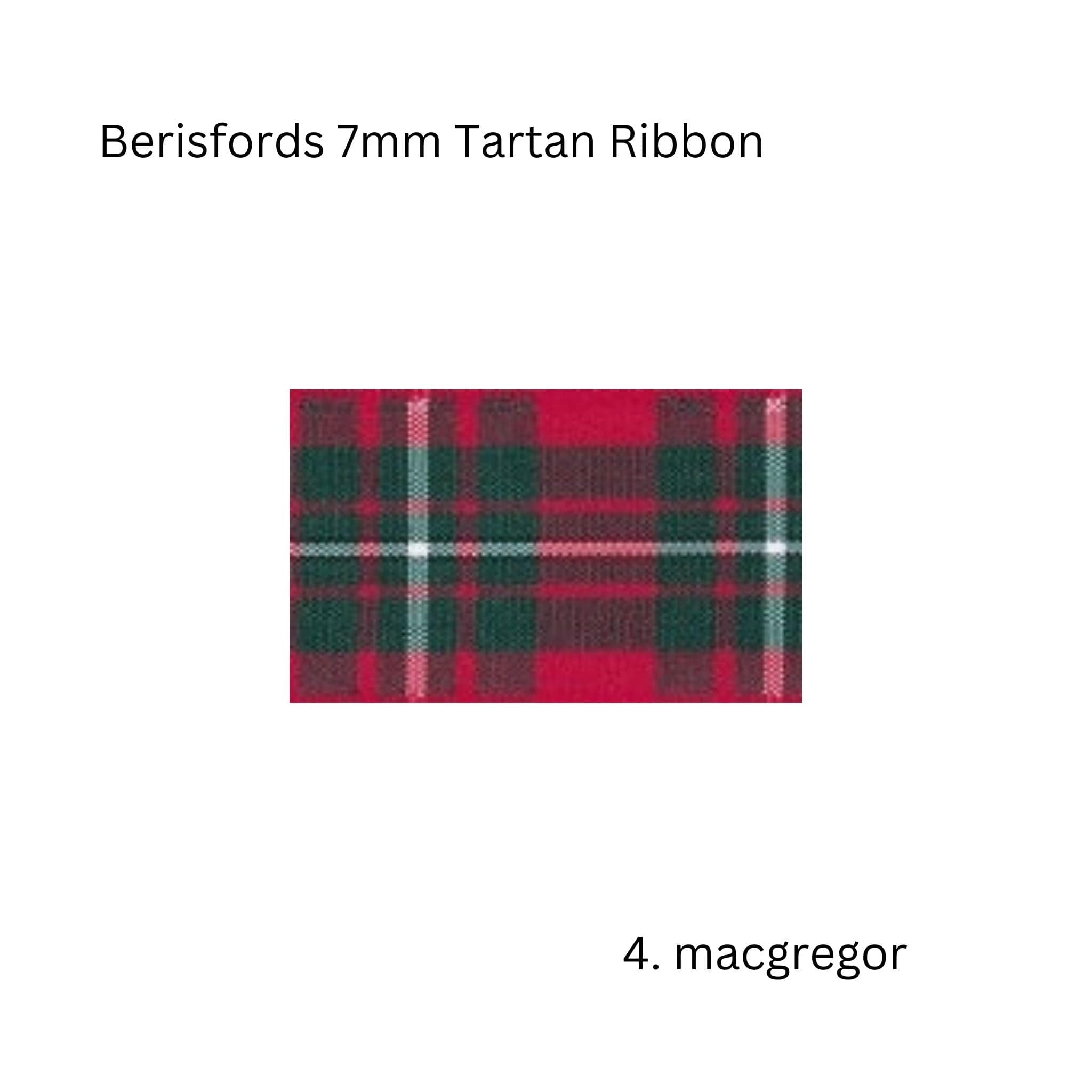 Ribbon Berisfords tartan ribbon 7622