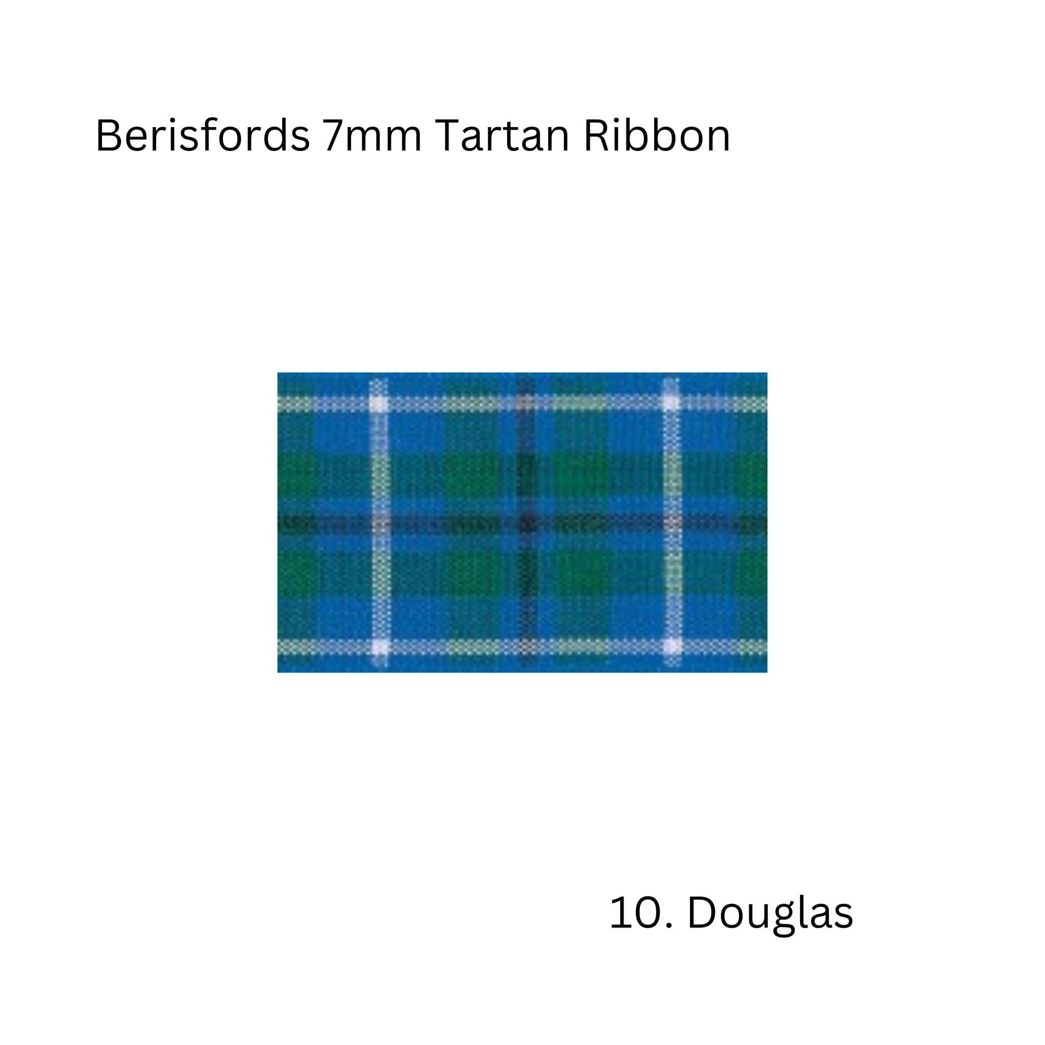 Ribbon Berisfords tartan ribbon 7622