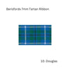 Ribbon Berisfords tartan ribbon 7622