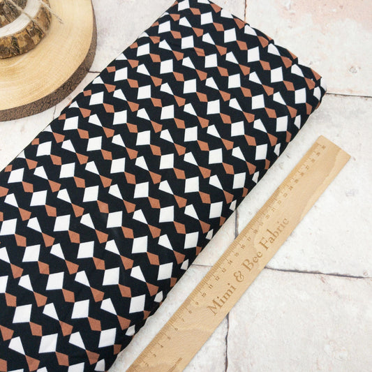 viscose fabric Black diamond viscose twill fabric