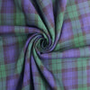 Fabric Blackwatch polyviscose tartan